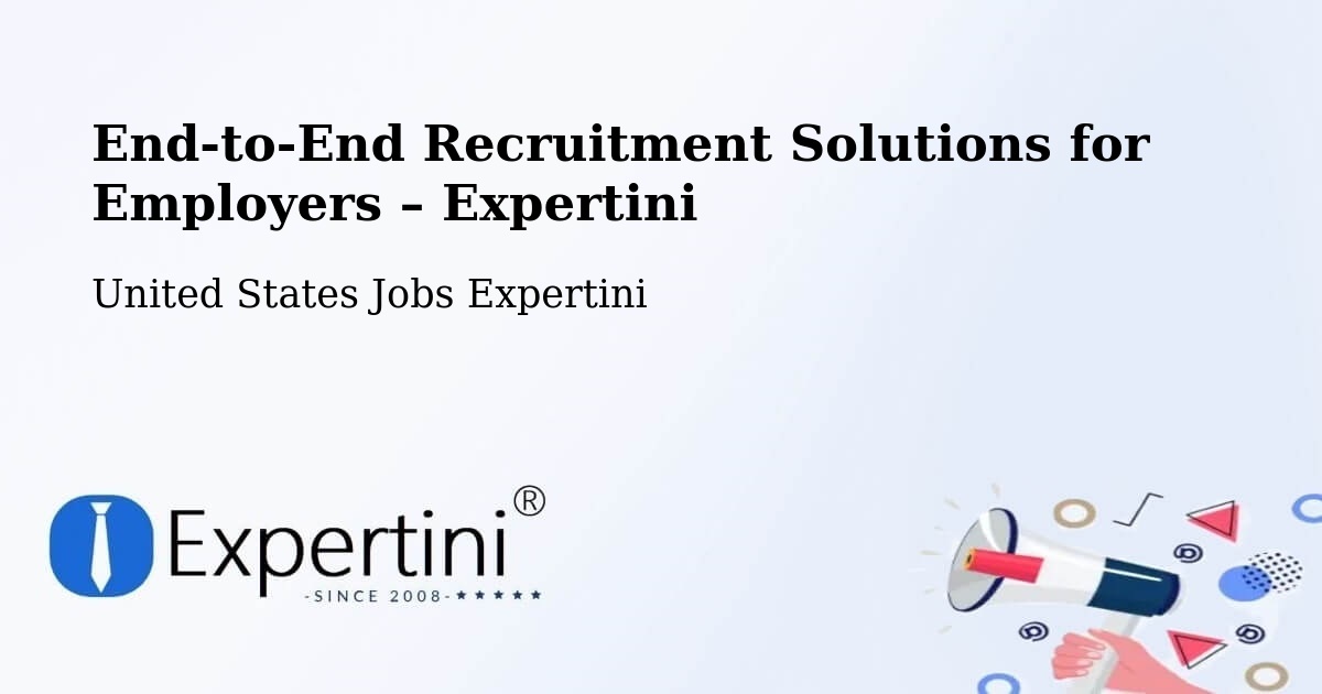 Recruitment Solutions for Employers – Cheyenne - Cheyenne, United States Jobs Expertini
